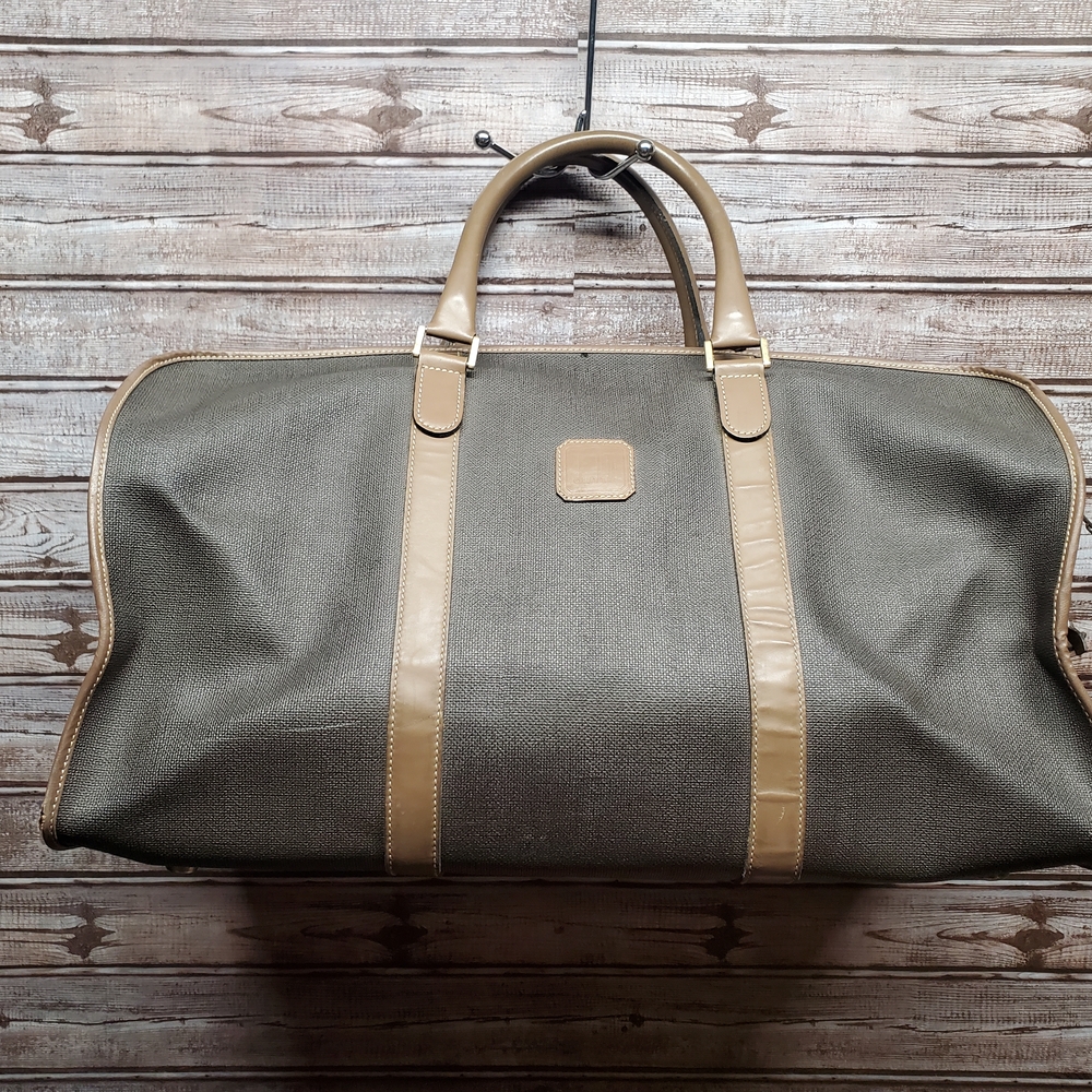 Dunhill stylish Tan and Brown Men's Travel Bag